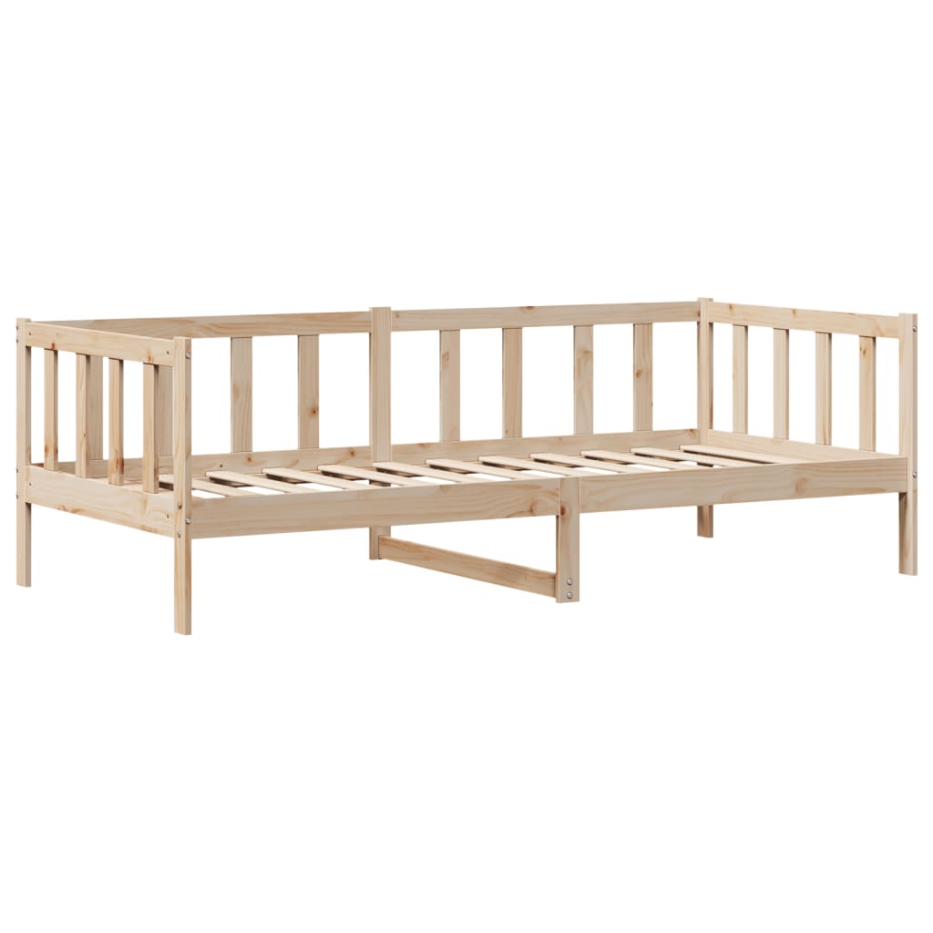 Lit de jour avec tiroirs sans matelas 90x190 cm bois massif