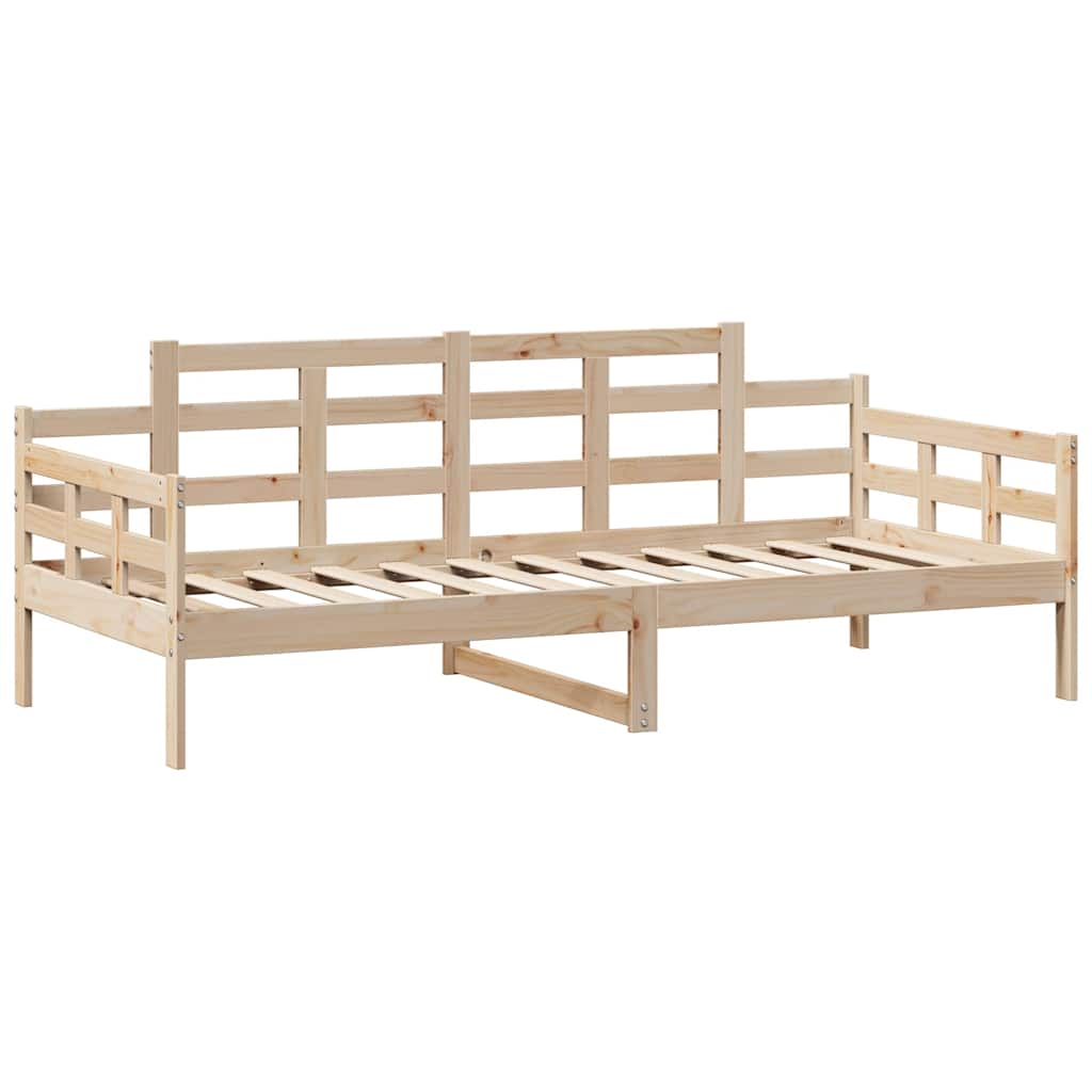 Lit de jour avec tiroirs sans matelas 90x190 cm bois massif