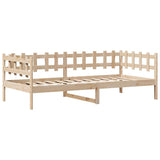 Lit de jour avec tiroirs sans matelas 90x190 cm bois massif