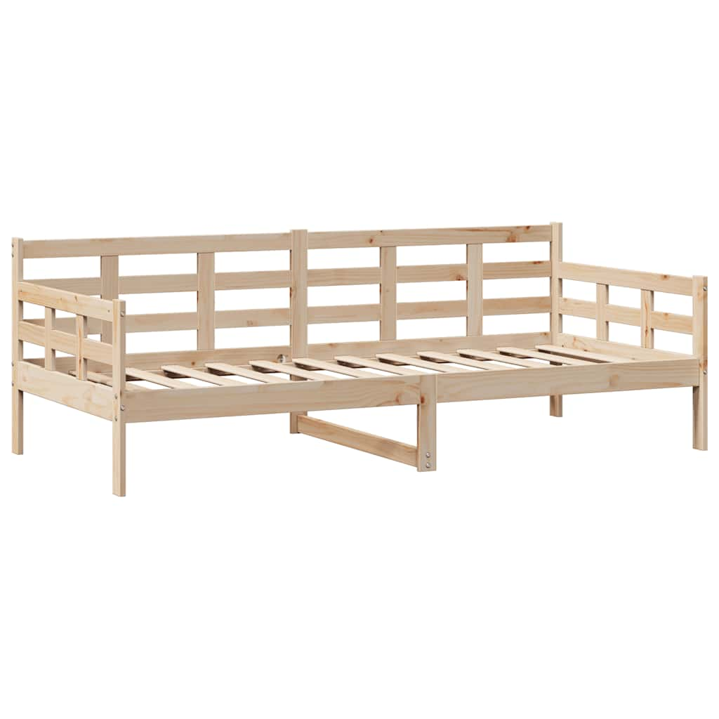 Lit de jour avec tiroirs sans matelas 90x190 cm bois massif