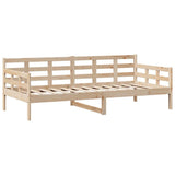 Lit de jour avec tiroirs sans matelas 90x190 cm bois massif