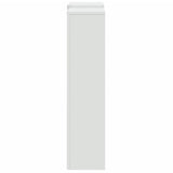 White radiator cover 205x21.5x83.5 cm engineered wood