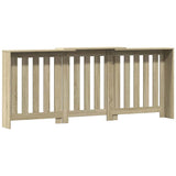 Cache-radiateur chêne sonoma 205x21,5x83,5 cm bois d'ingénierie