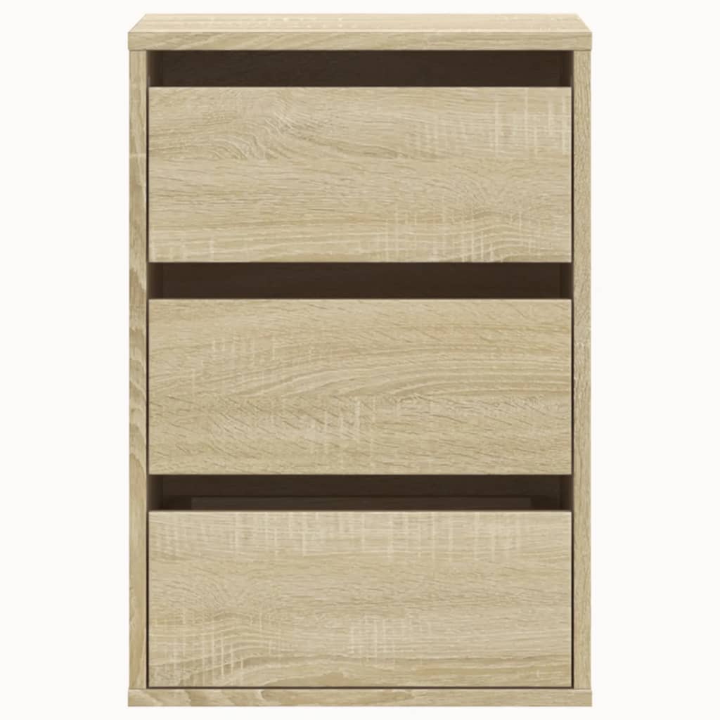 Sonoma oak corner chest of drawers 40x41x58 cm engineered wood