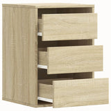 Sonoma oak corner chest of drawers 40x41x58 cm engineered wood