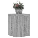 Plant Stands 2 pcs Sonoma Gray Engineered Wood