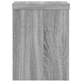 Plant Stands 2 pcs Sonoma Gray Engineered Wood