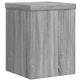 Plant Stands 2 pcs Sonoma Gray Engineered Wood