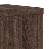 Plant Stands 2 pcs Oak Brown Engineered Wood