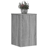 Plant Stands 2 pcs Sonoma Gray Engineered Wood