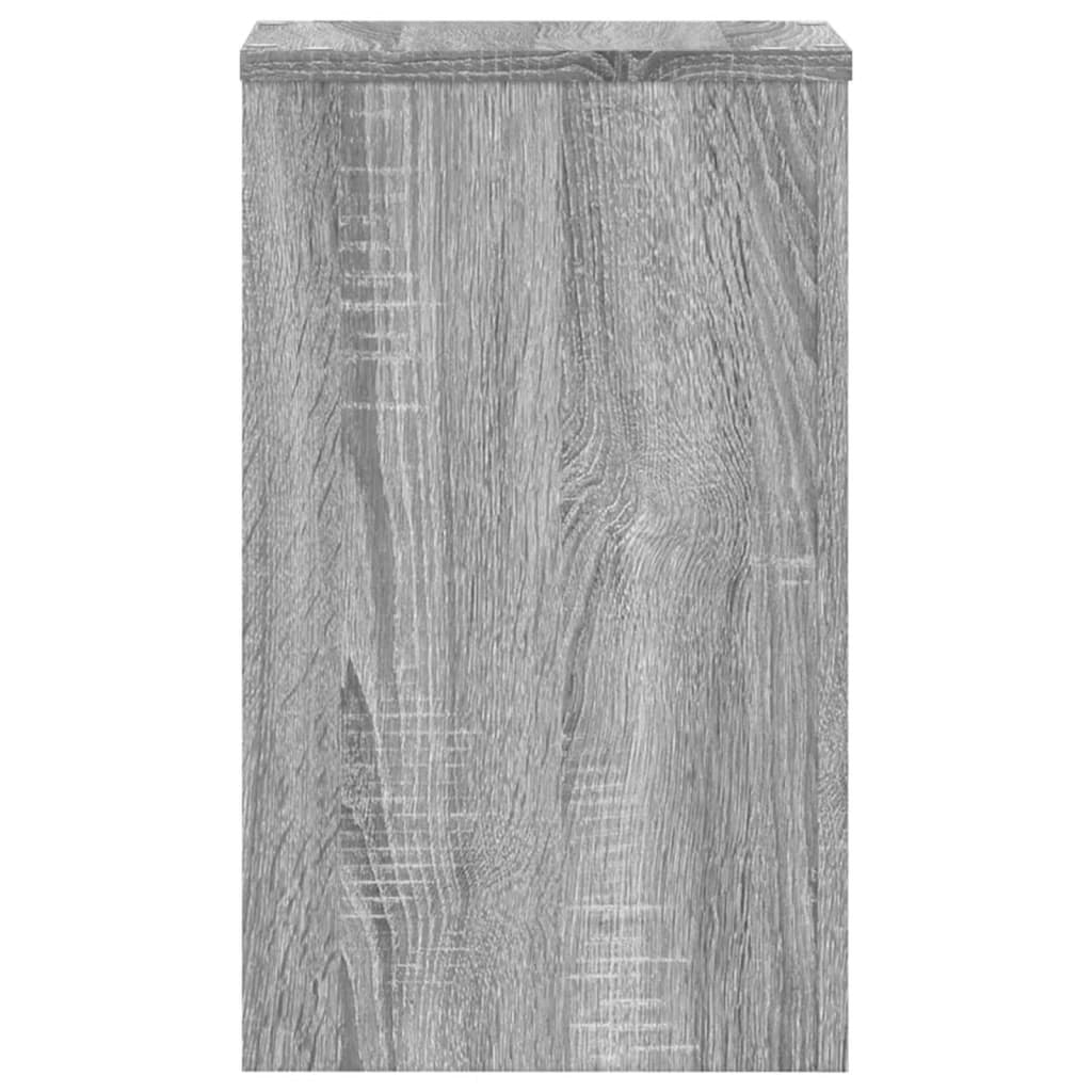 Plant Stands 2 pcs Sonoma Gray Engineered Wood