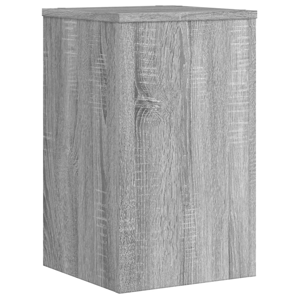 Plant Stands 2 pcs Sonoma Gray Engineered Wood