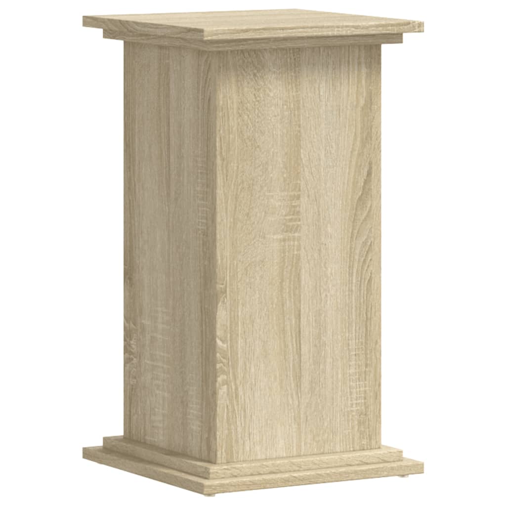 Support pour plantes chêne sonoma 33x33x60 cm bois d'ingénierie