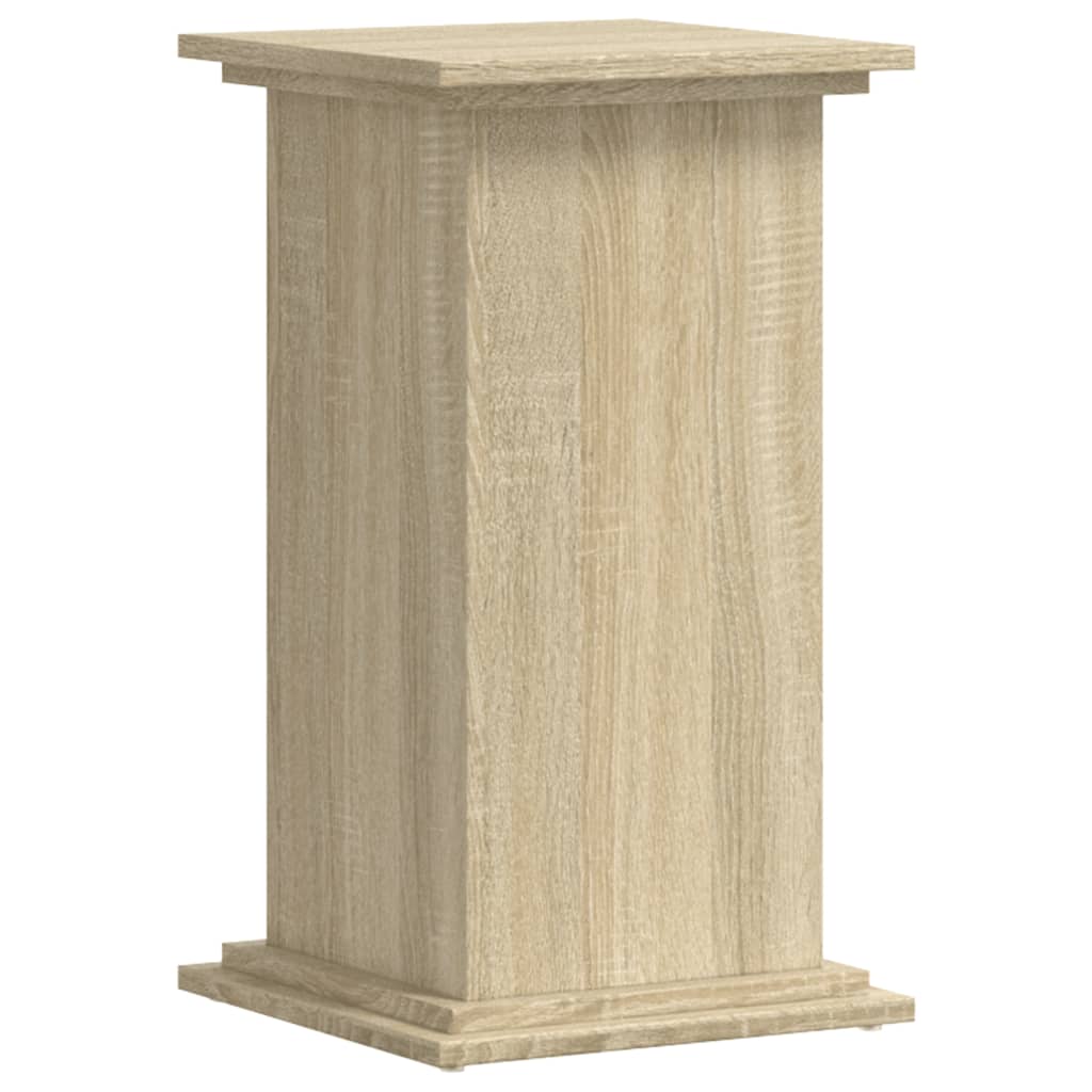 Support pour plantes chêne sonoma 33x33x60 cm bois d'ingénierie