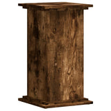 Plant stand smoked oak 33x33x60 cm engineered wood