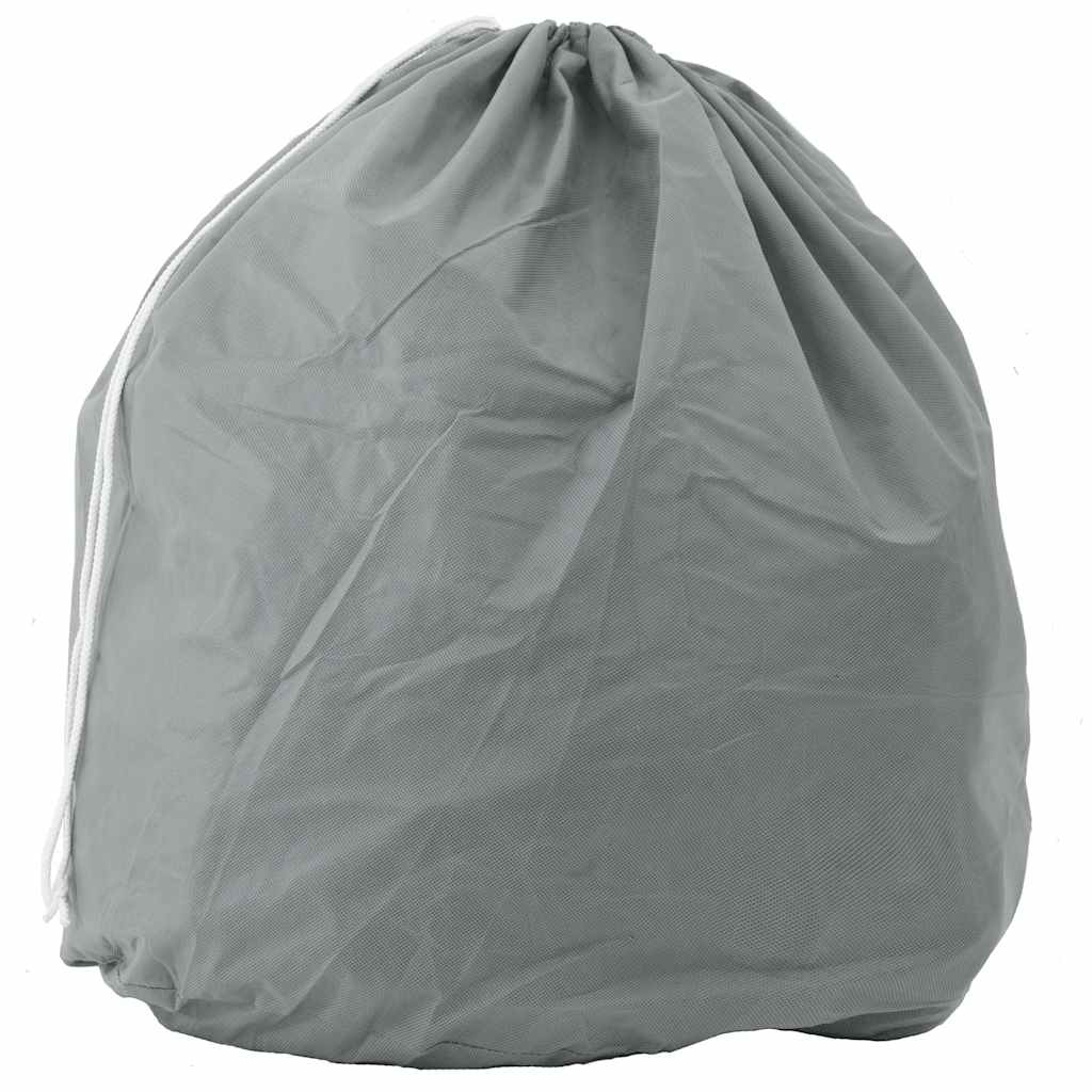 Grey camper cover 570x235x275 cm non-woven fabric