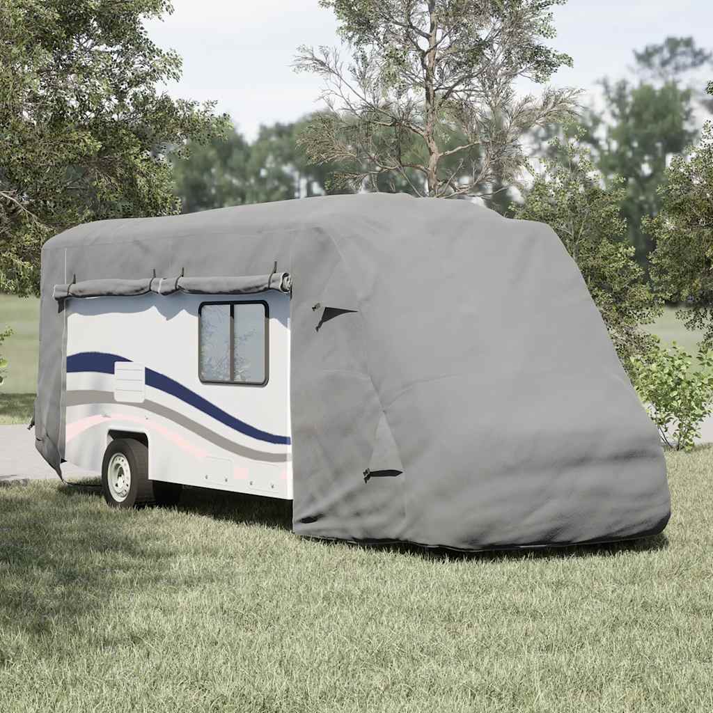 Housses de camping-car gris 660x235x275 cm tissu non tissé