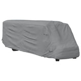 Grey camper cover 970x235x275 cm non-woven fabric