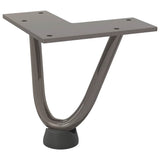 Hairpin table legs 10 cm solid steel