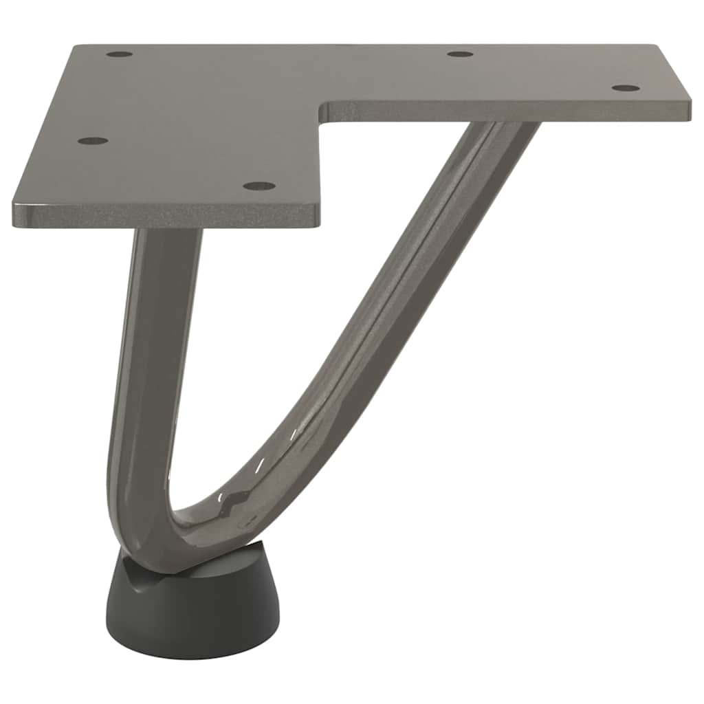 Hairpin table legs 10 cm solid steel