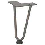 Hairpin table legs 20 cm solid steel