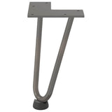 Hairpin table legs 20 cm solid steel