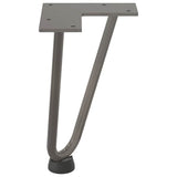 Hairpin table legs 20 cm solid steel