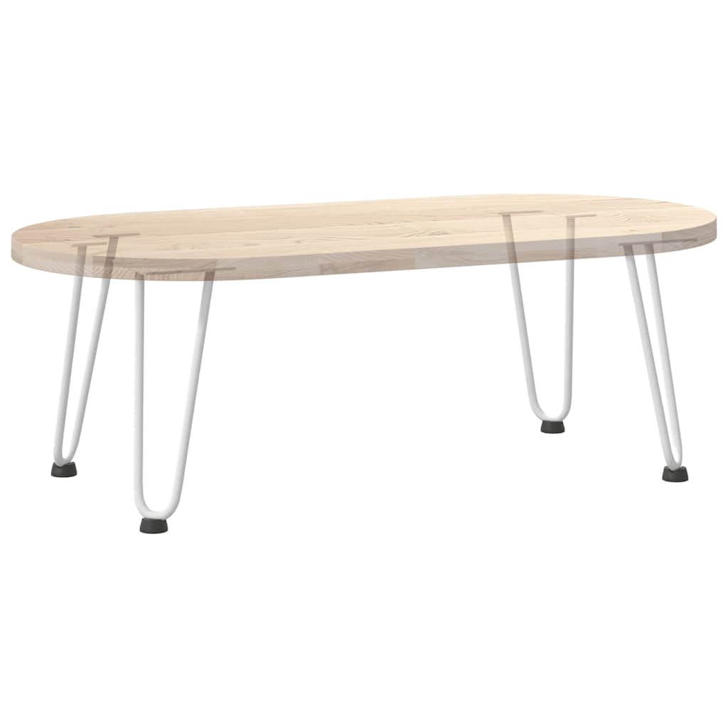 Pieds de table en forme d'épingle à cheveux 4 pcs blanc 30 cm