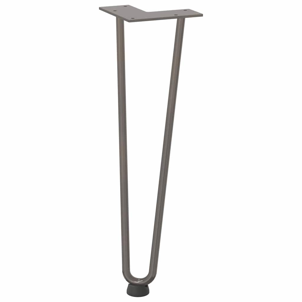 Hairpin table legs 42 cm solid steel