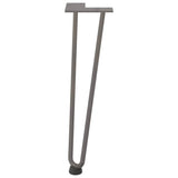 Hairpin table legs 42 cm solid steel