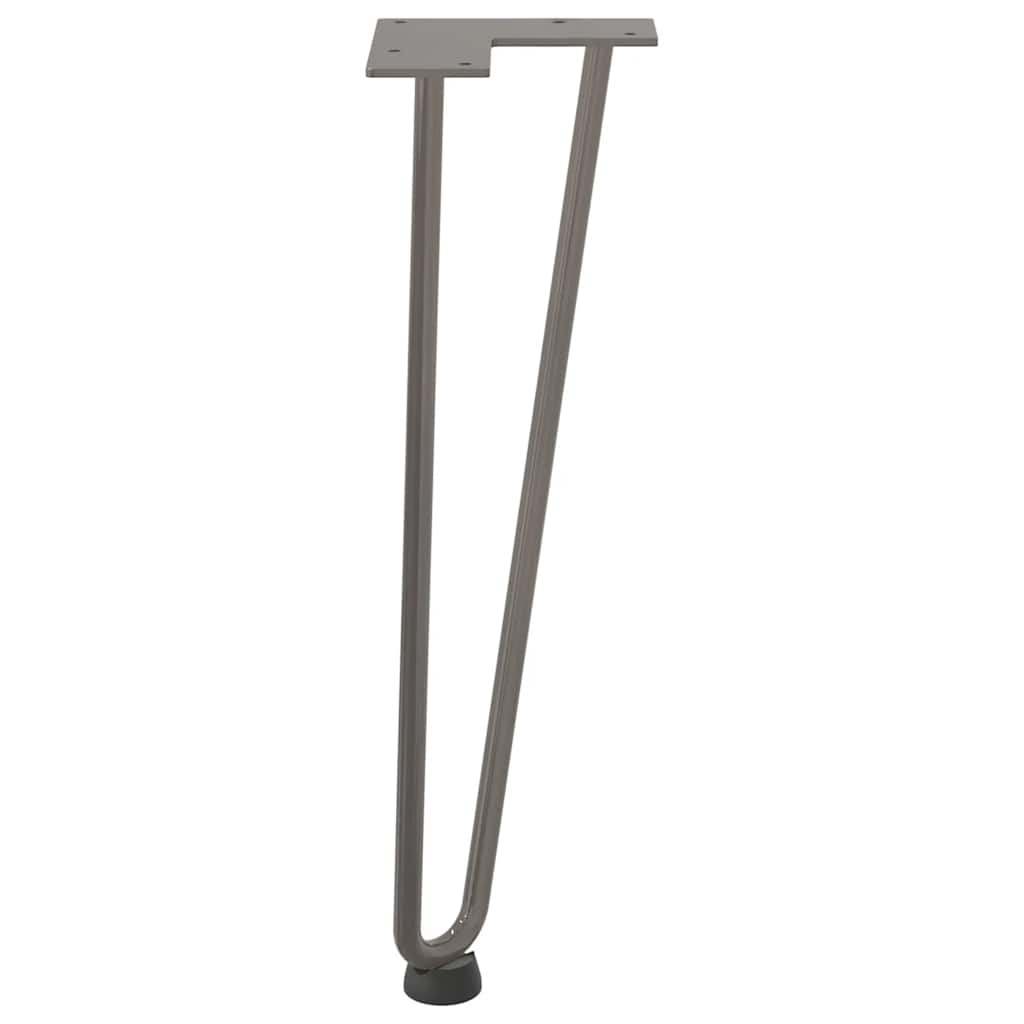 Hairpin table legs 42 cm solid steel