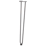 Hairpin Table Legs 72cm Solid Steel