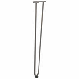 Hairpin Table Legs 72cm Solid Steel