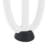 Pieds de table en forme d'épingle à cheveux 4 pcs blanc 10 cm