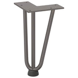 Hairpin table legs 20 cm solid steel