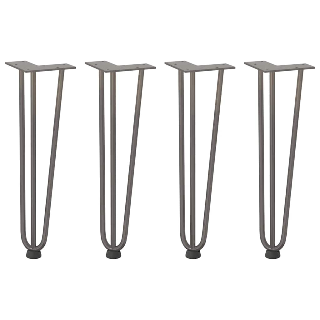 Hairpin table legs 42 cm solid steel