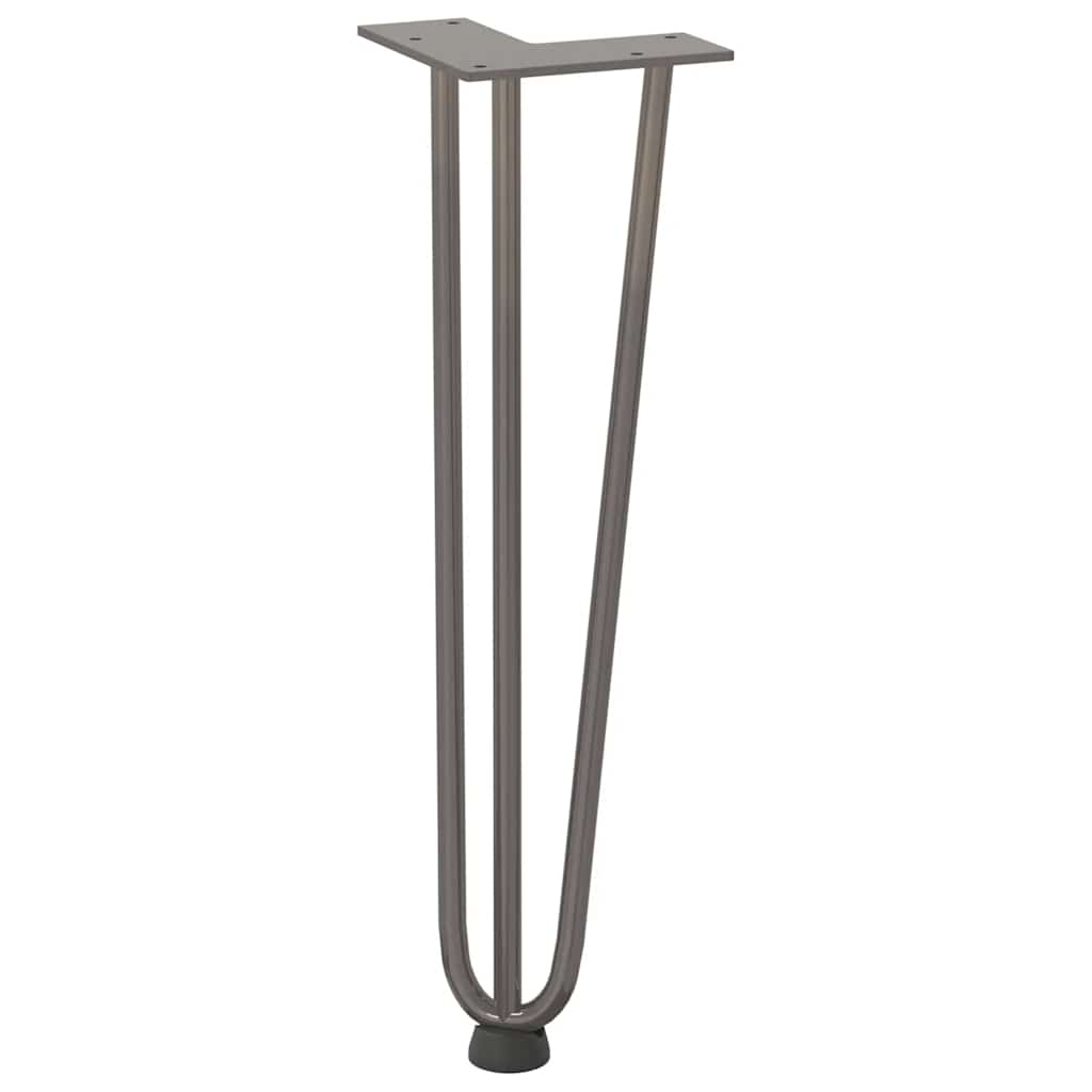 Hairpin table legs 42 cm solid steel