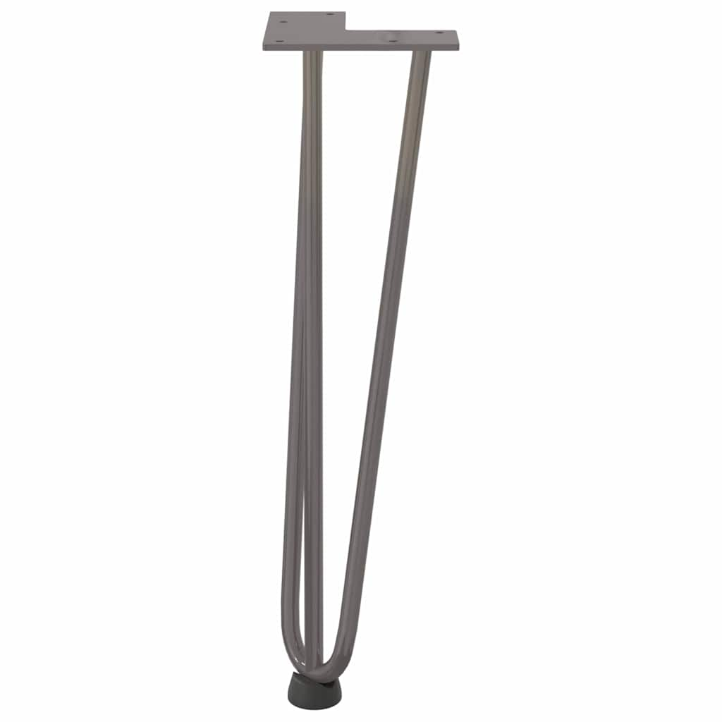 Hairpin table legs 42 cm solid steel