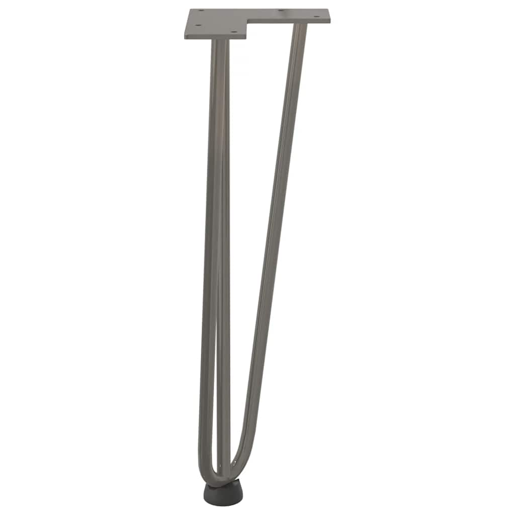 Hairpin table legs 42 cm solid steel