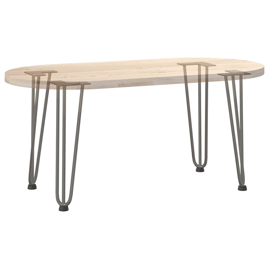 Hairpin table legs 42 cm solid steel