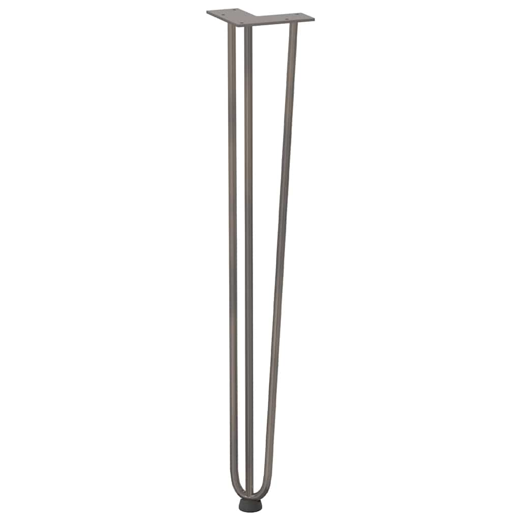 Hairpin Table Legs 72cm Solid Steel