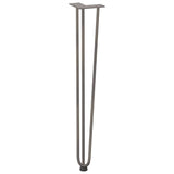 Hairpin Table Legs 72cm Solid Steel