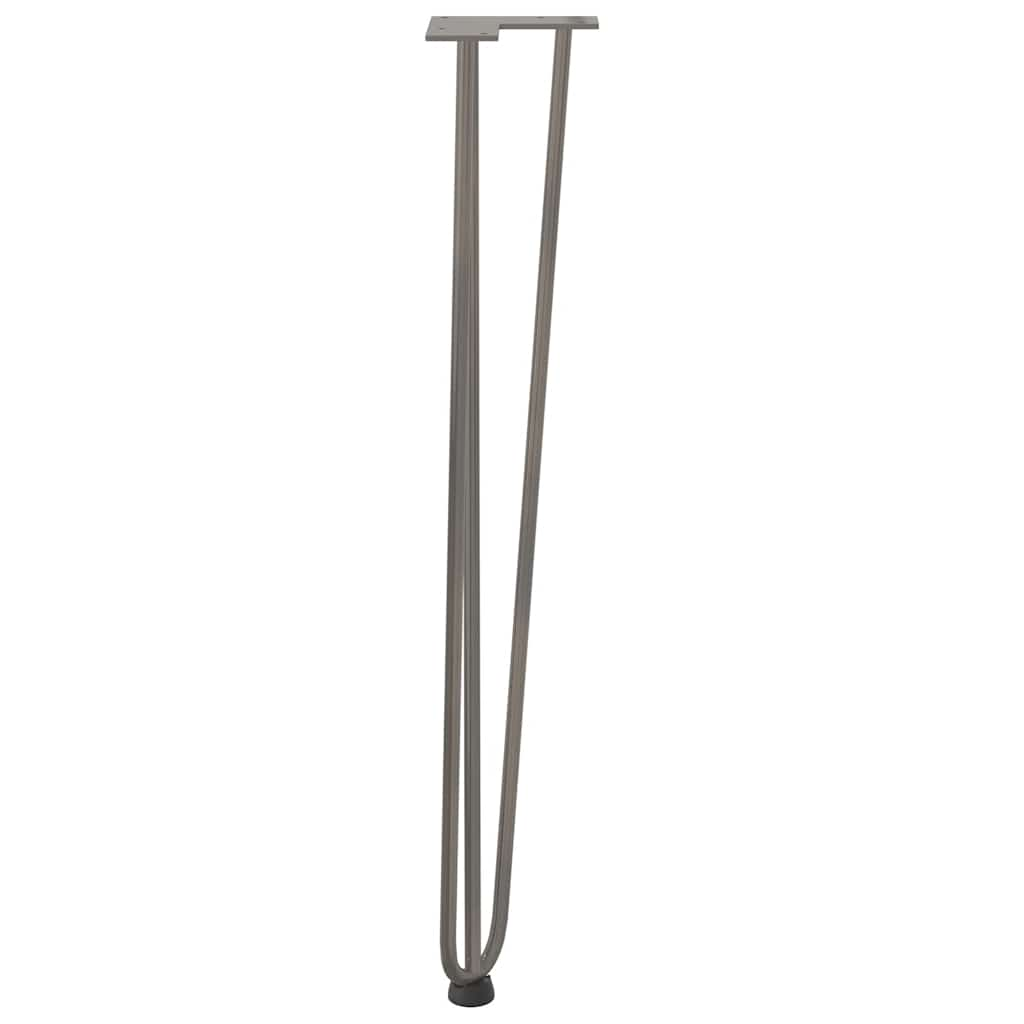 Hairpin Table Legs 72cm Solid Steel