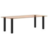 Couchtischbeine 4 Stück schwarz 72-74 cm Stahl