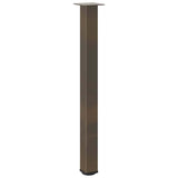 Coffee table legs natural steel 4 pcs 100-102 cm steel