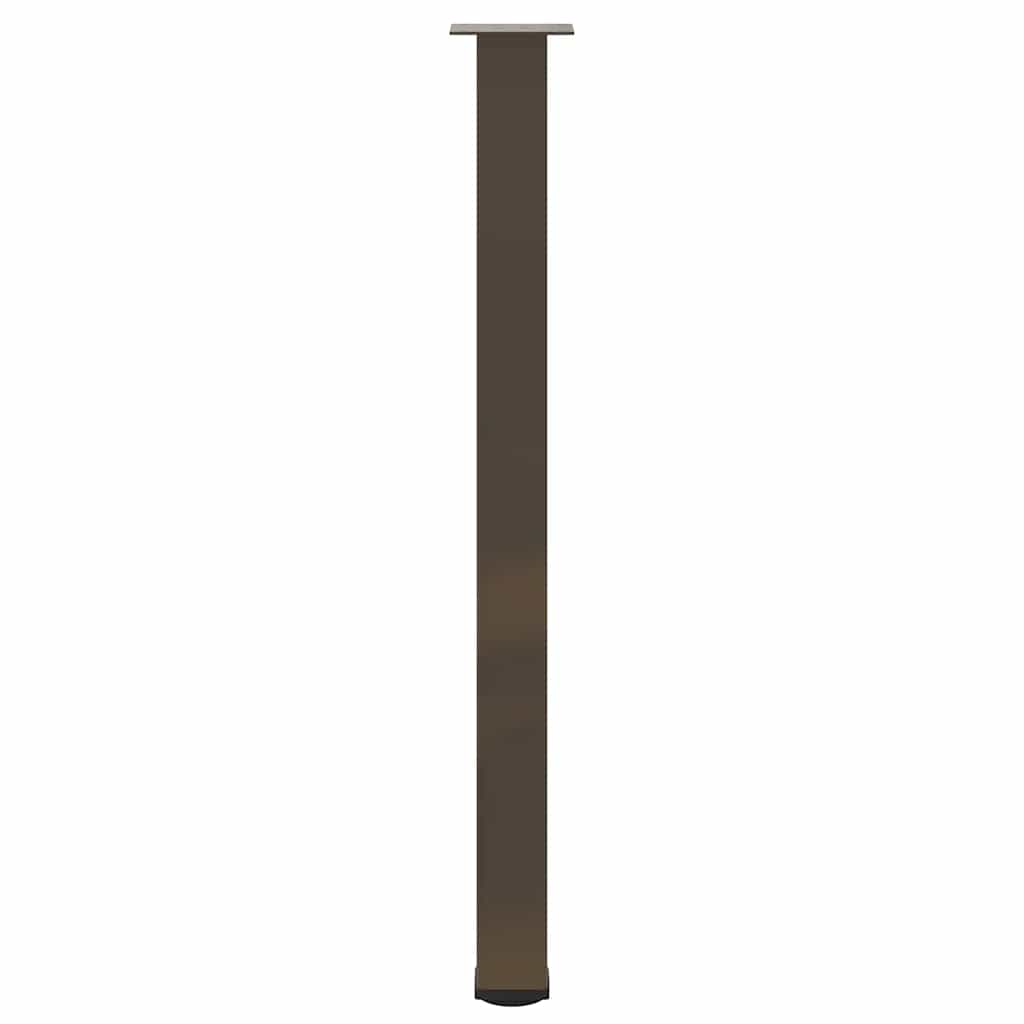 Coffee table legs natural steel 4 pcs 110-112 cm steel