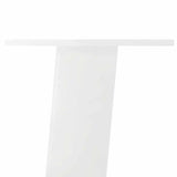 Pieds de table basse 4 pcs blanc 30 cm acier