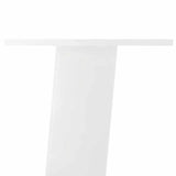 Pieds de table basse 4 pcs blanc 72 cm acier