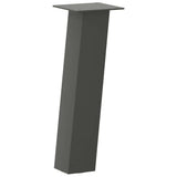 Pieds de table basse 4 pcs anthracite 30 cm acier