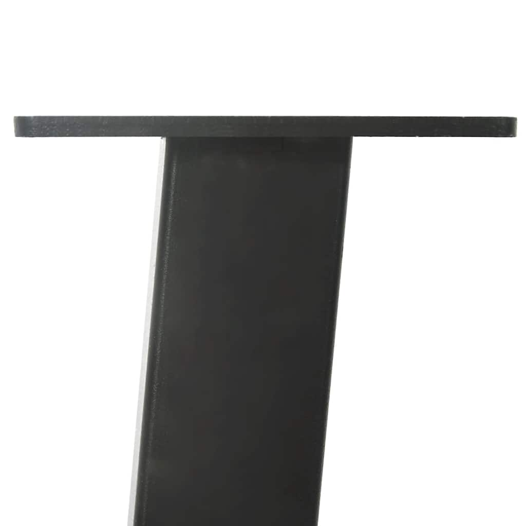 Pieds de table basse 4 pcs anthracite 30 cm acier